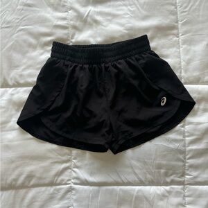 ASICS women’s black running shorts - size xs